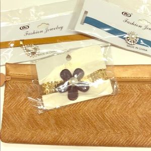 *Sold* Jewelry bundle with makeup bag